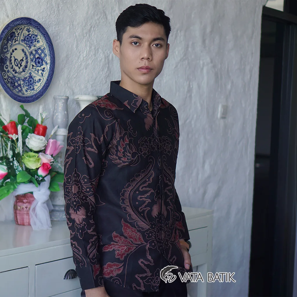 Foto 3 Kemeja Batik Slimfit VATA A16