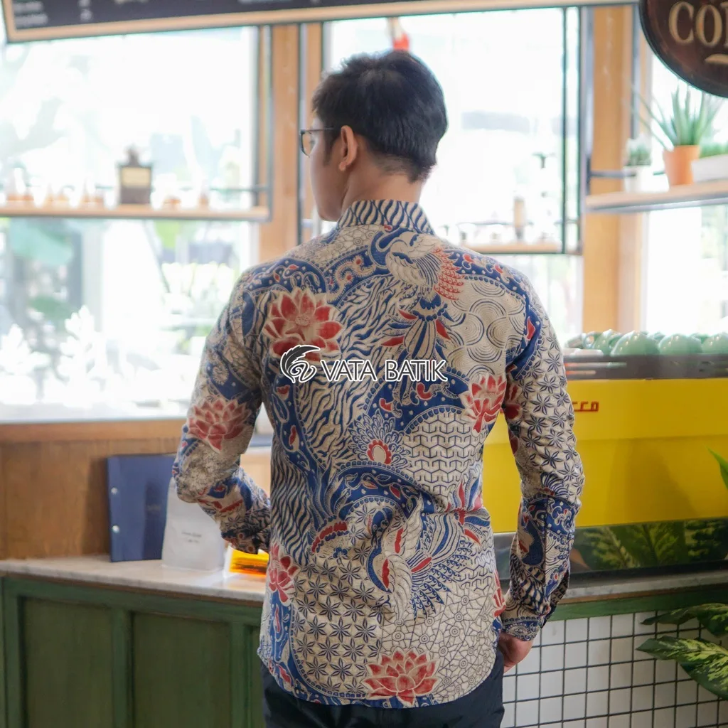 Foto 3 Kemeja Batik Slimfit Premium VATA06P220
