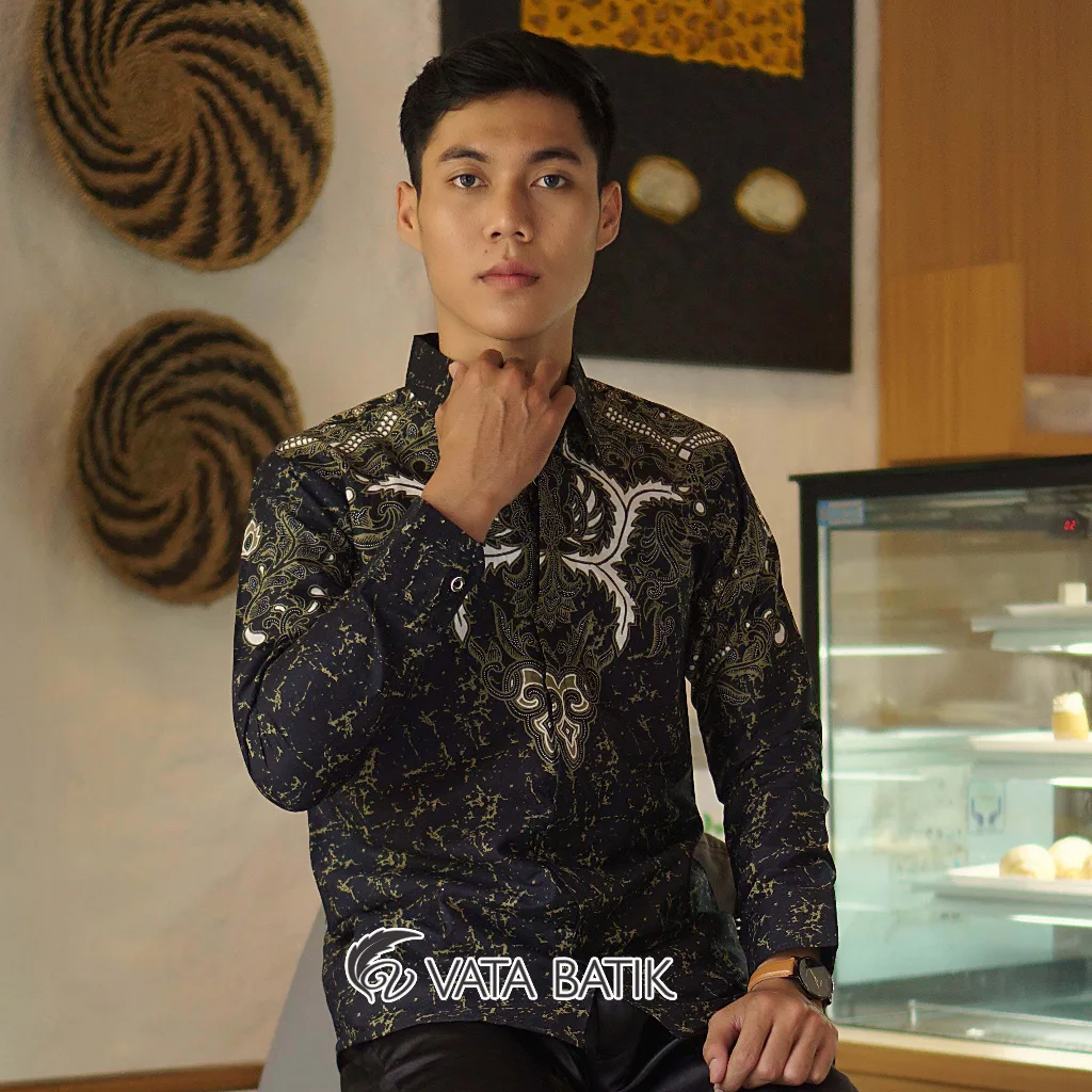 Foto 4 Kemeja Batik Slimfit VATA A21