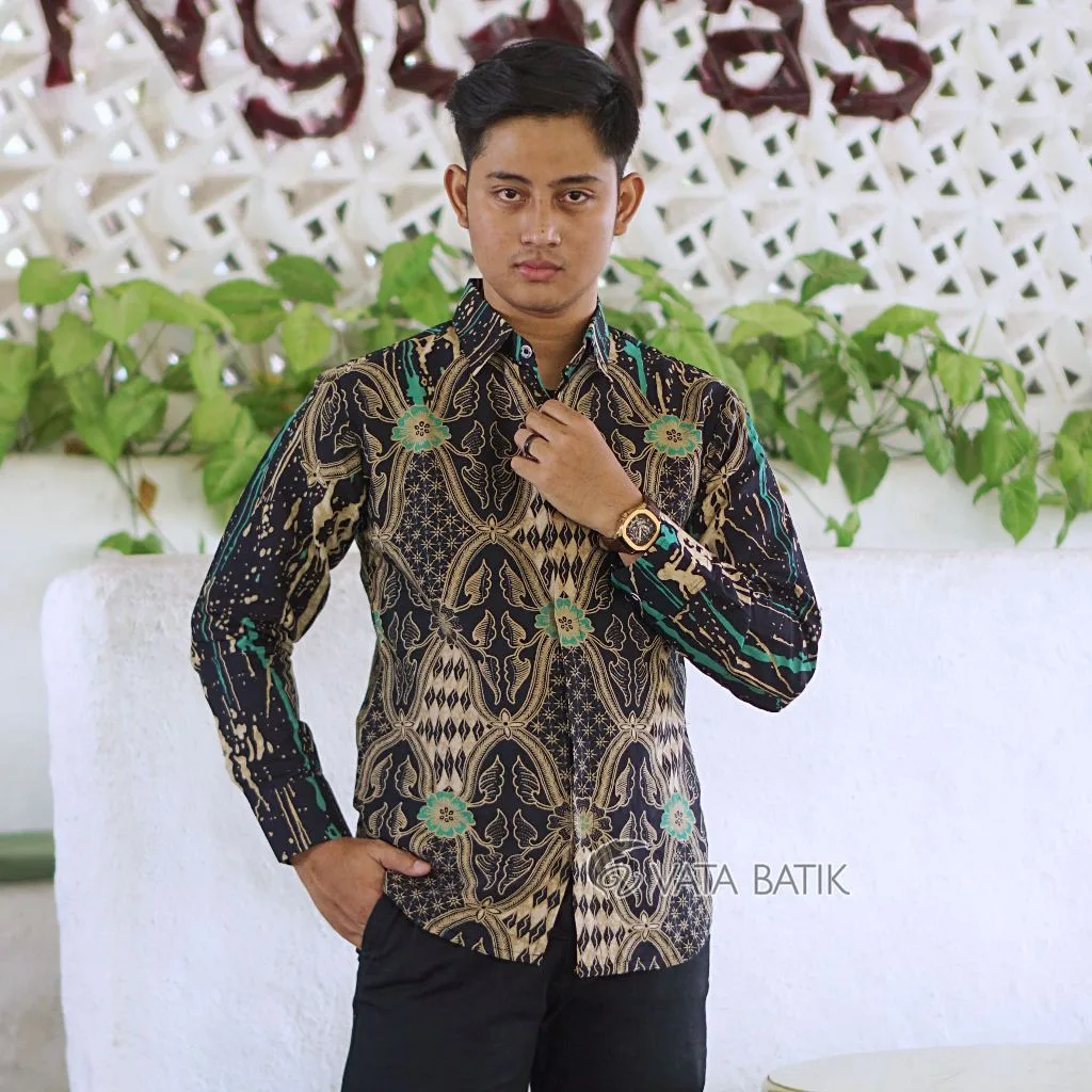 Kemeja Batik Pria Vatabatik Slimfit Premium VATA 27