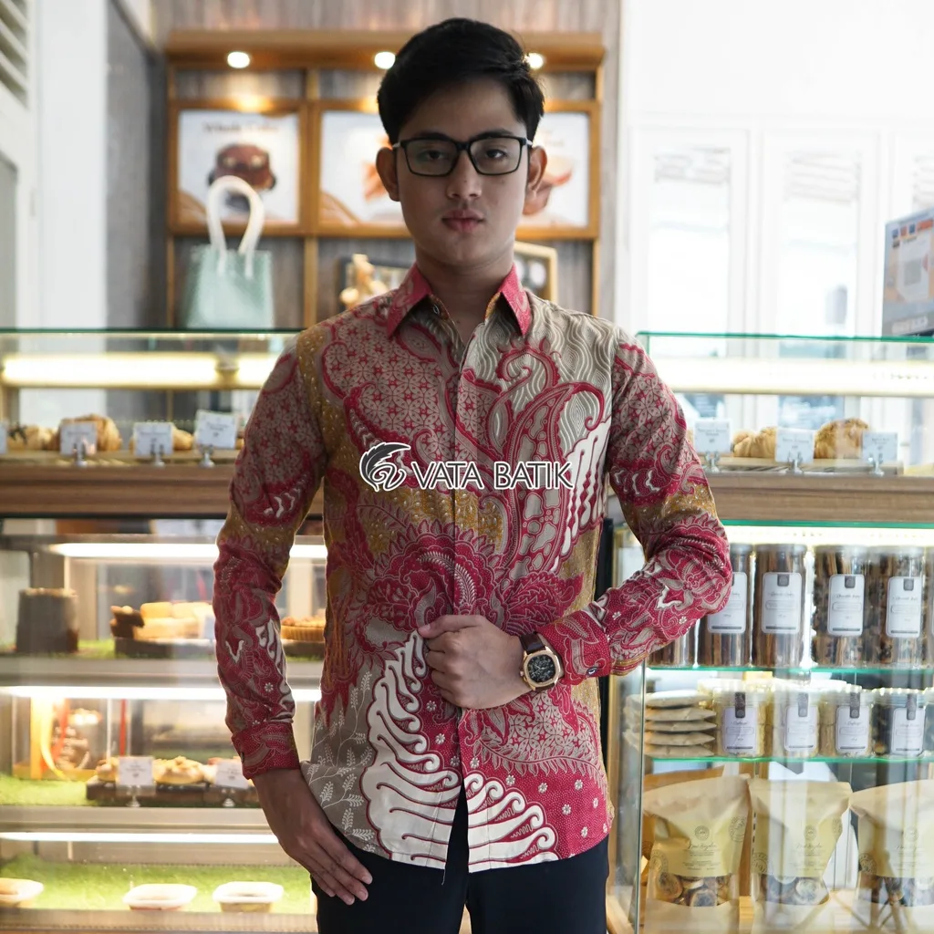 Kemeja Batik Vatabatik Slimfit Premium Vata08P21A