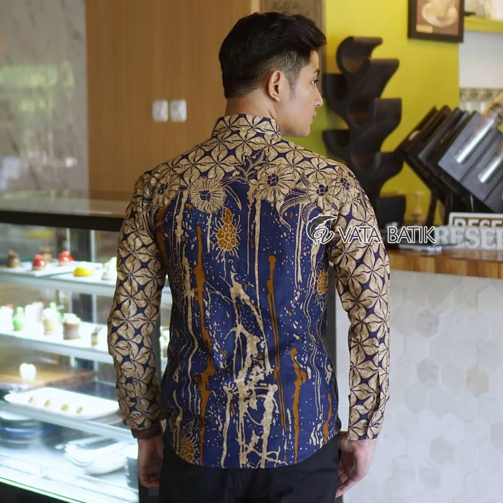 Foto 3 Kemeja Batik Slimfit Premium VATA 04