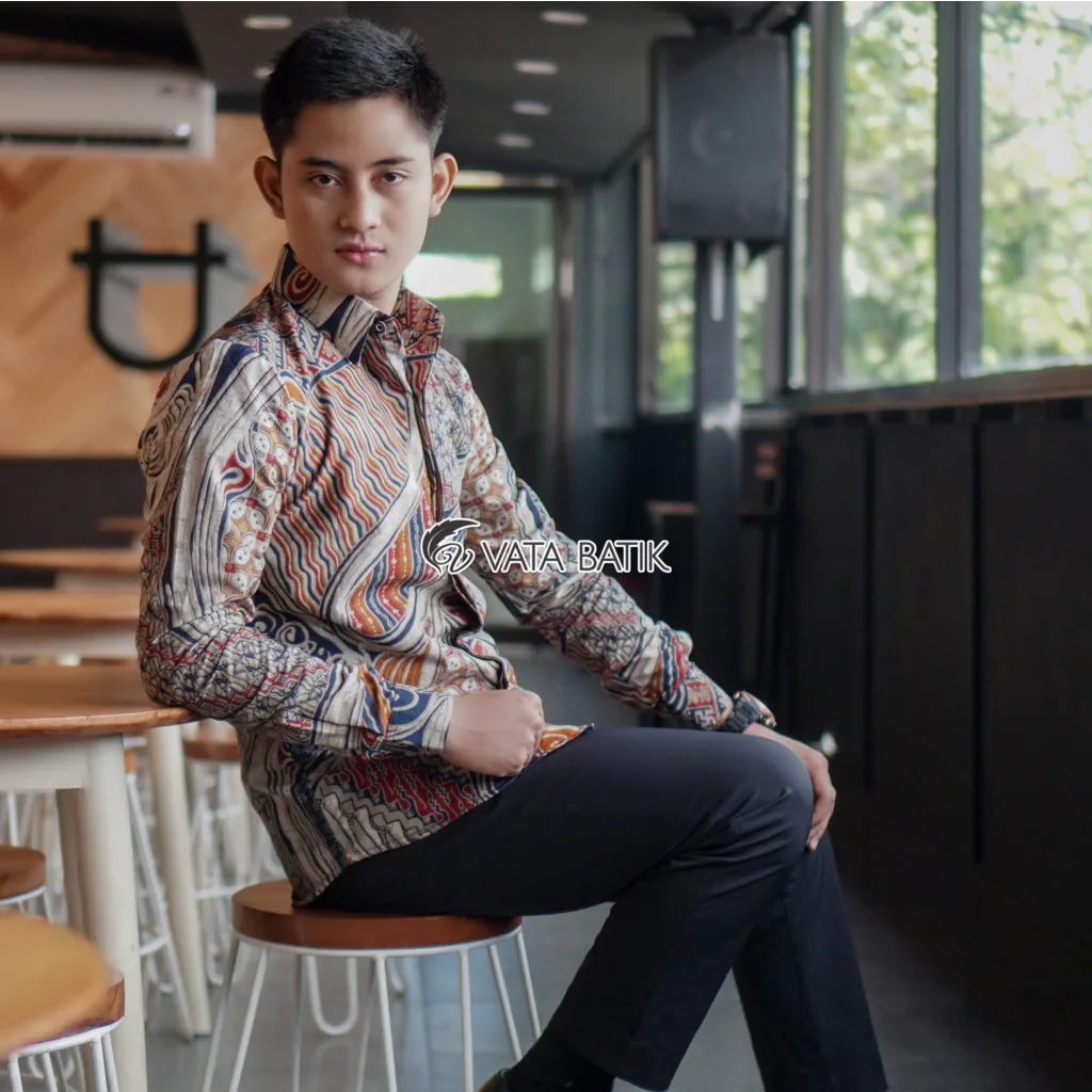 Foto 5 Kemeja Batik Slimfit Premium Vata11P21C