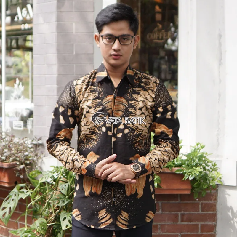 Kemeja Batik Pria Vatabatik Slimfit Premium C