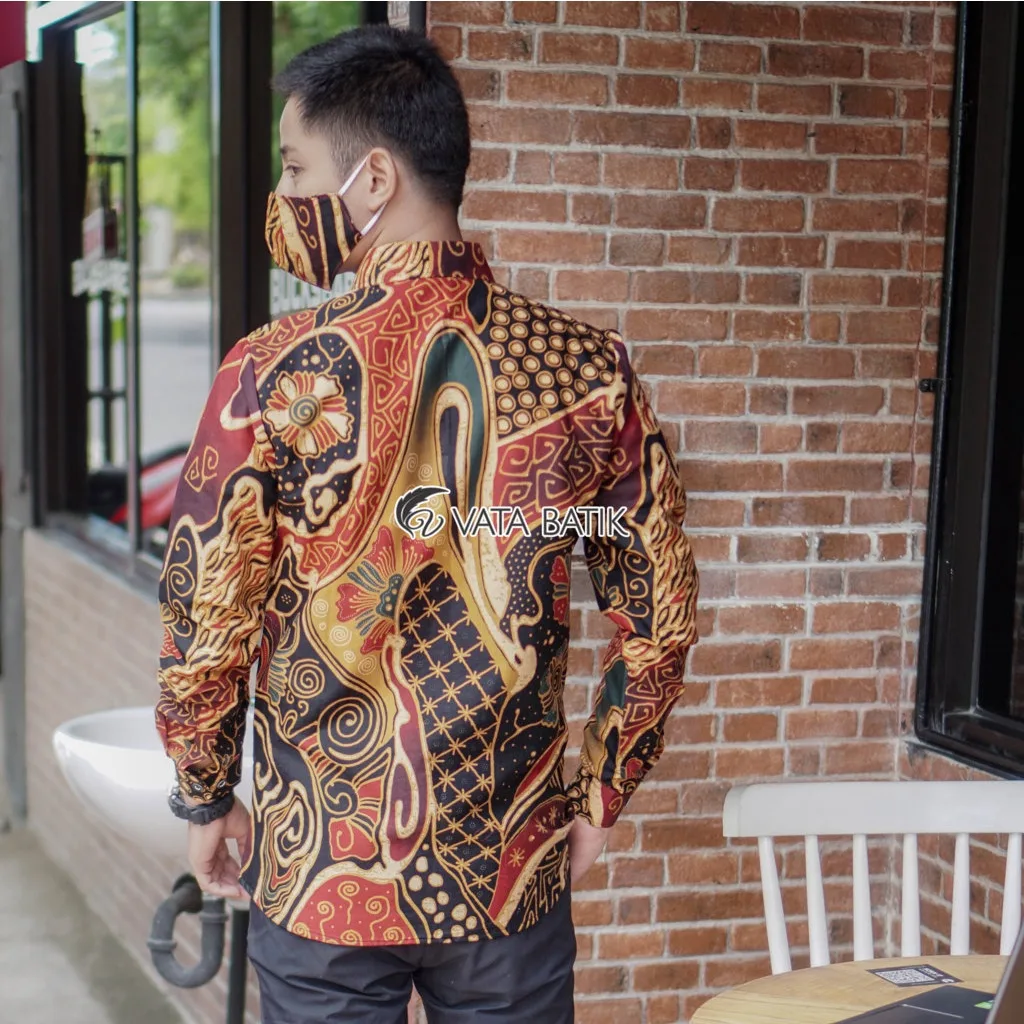 Foto 2 Kemeja Batik Slimfit Premium Vata11P21M