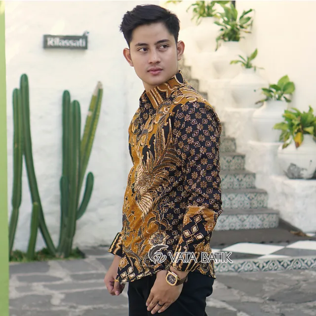 Foto 2 Kemeja Batik Slimfit Premium VATA 08