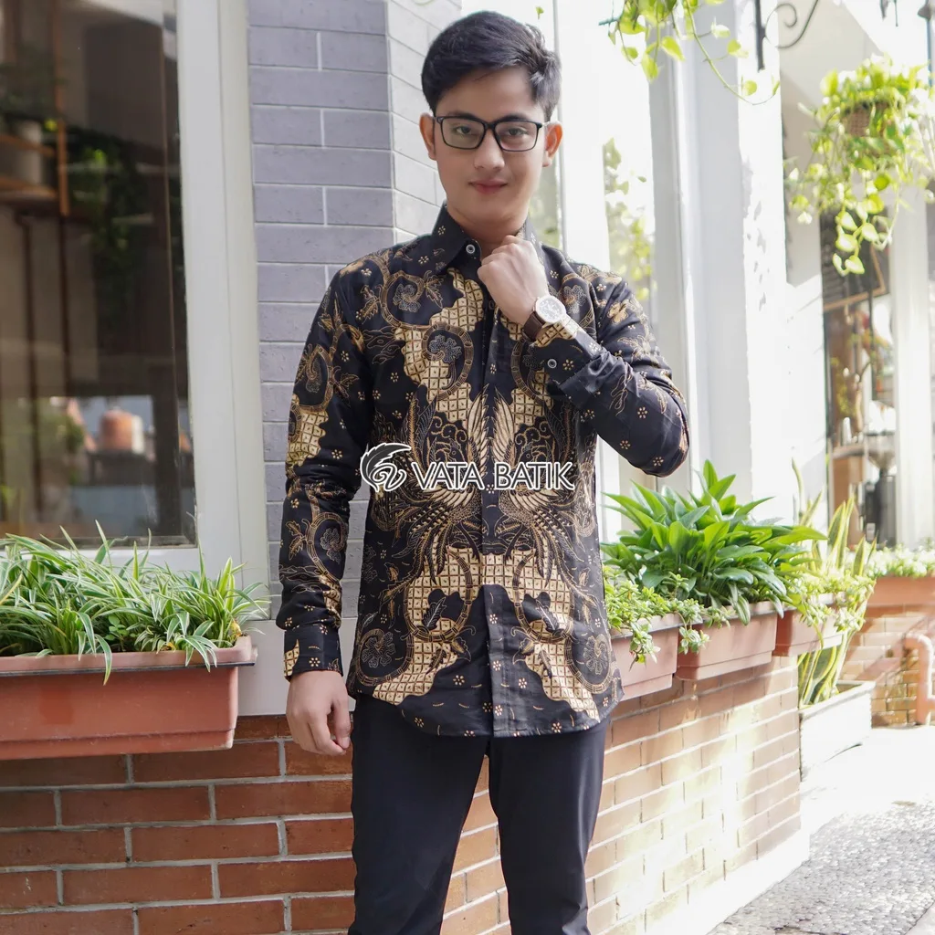 Kemeja Batik Pria Vatabatik Slimfit Premium VATA06P22A