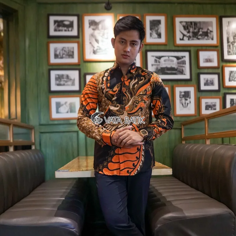Foto 5 Kemeja Batik Vata batik Slimfit Premium Vata11P21K