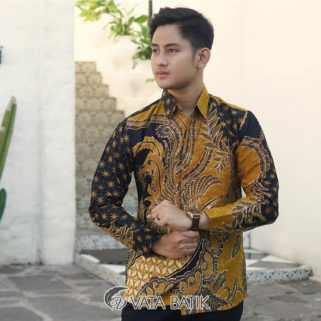 Foto 4 Kemeja Batik Slimfit Premium VATA 02