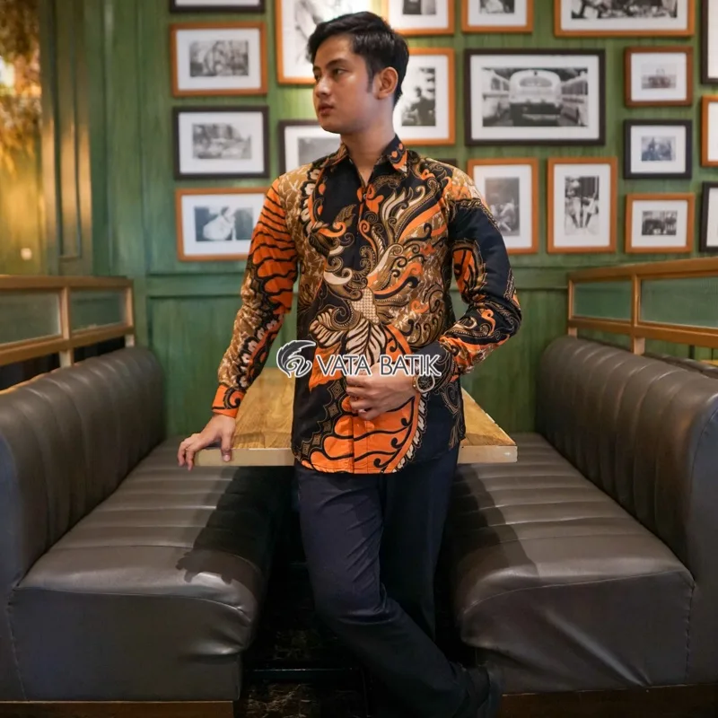 Foto 8 Kemeja Batik Vata batik Slimfit Premium Vata11P21K