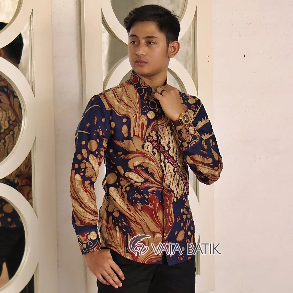 Foto 5 Kemeja Batik Slimfit Premium VATA 09