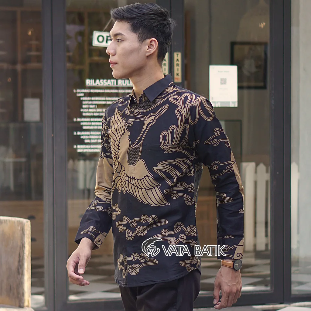 Foto 4 Kemeja Batik Slimfit VATA A23