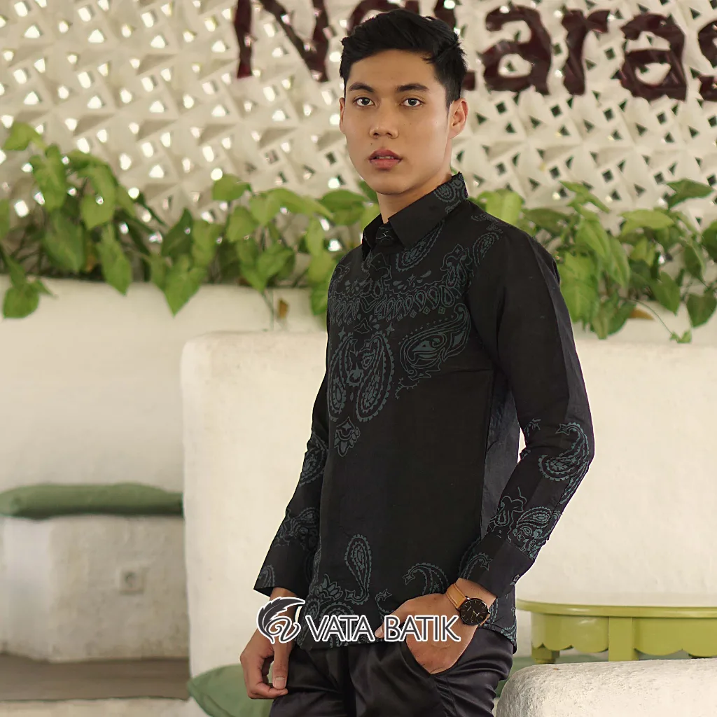 Foto 4 Kemeja Batik Slimfit VATA A10