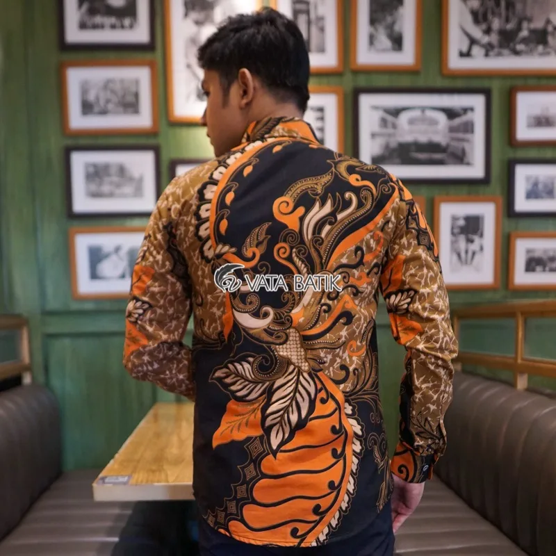 Foto 6 Kemeja Batik Vata batik Slimfit Premium Vata11P21K