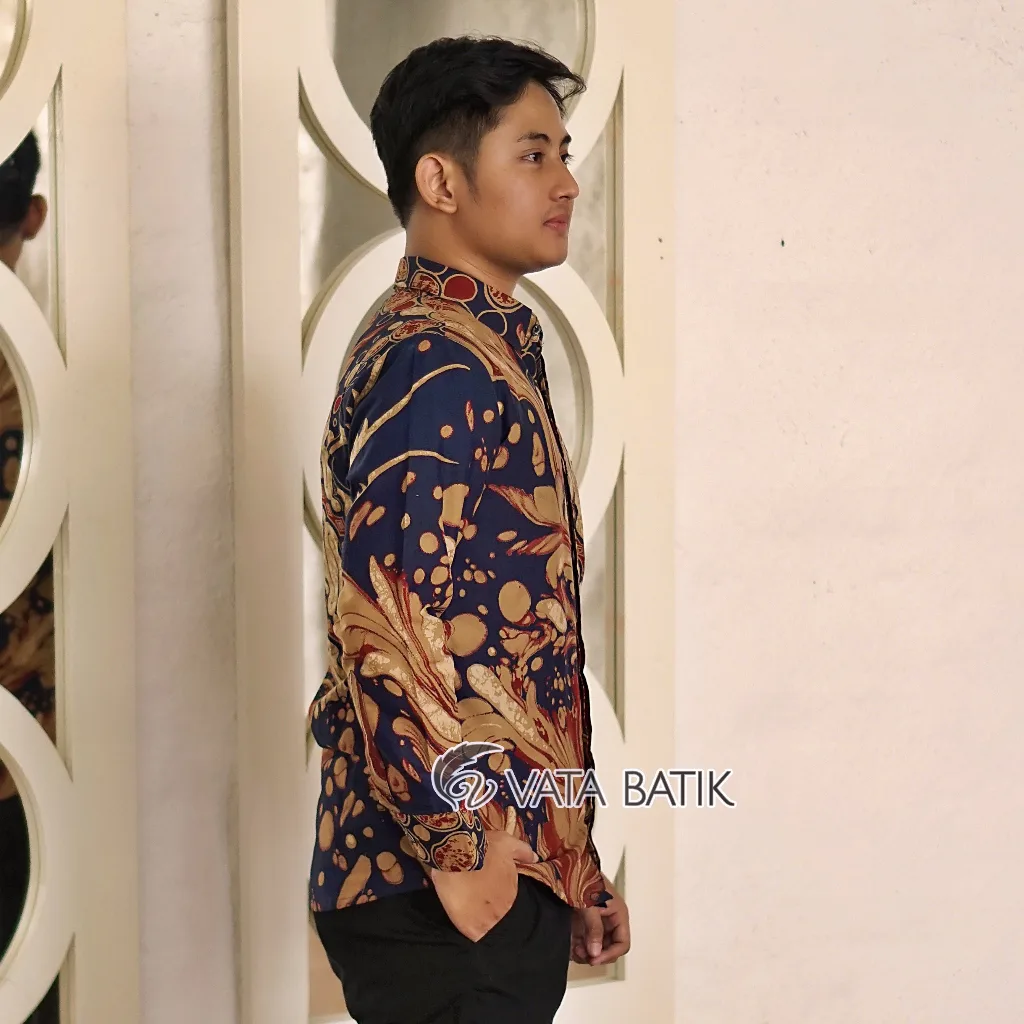 Foto 4 Kemeja Batik Slimfit Premium VATA 09