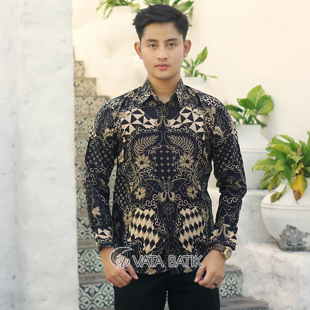 Kemeja Batik Pria Vatabatik Slimfit Premium VATA 24