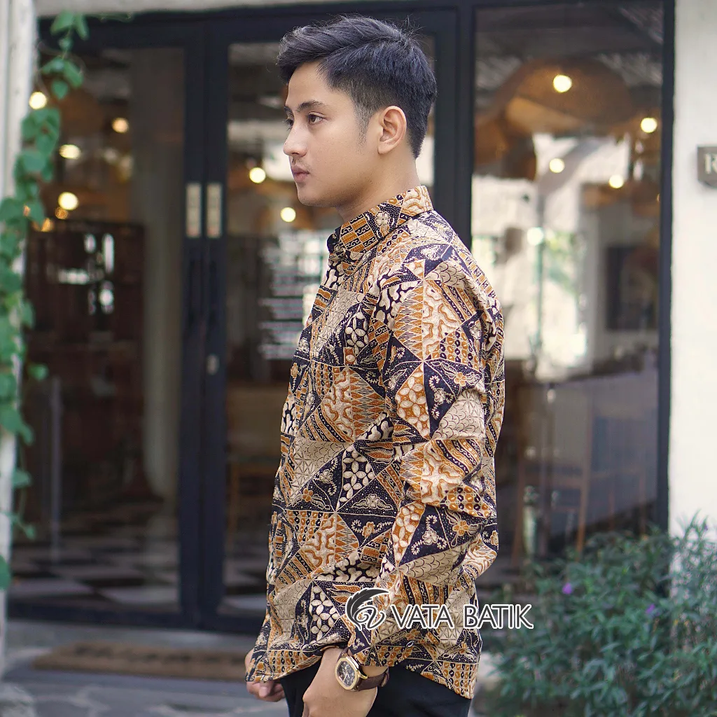 Foto 3 Kemeja Batik Slimfit Premium VATA 26