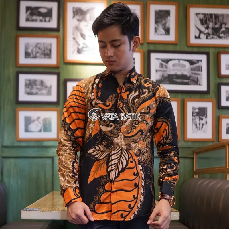 Foto 7 Kemeja Batik Vata batik Slimfit Premium Vata11P21K