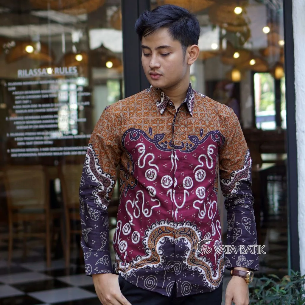 Kemeja Batik Vatabatik Slimfit Premium Vata11P21B