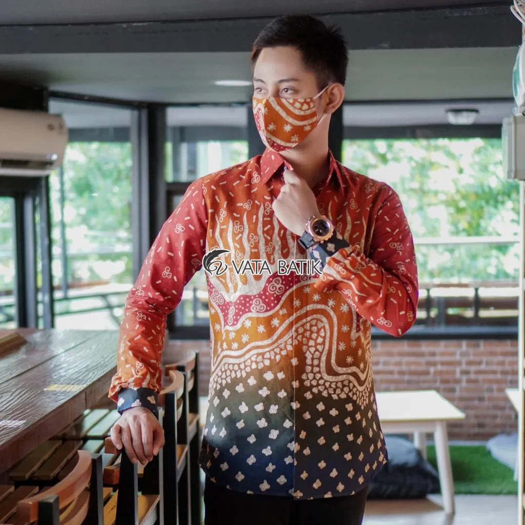 Foto 3 Kemeja Batik Slimfit Premium Vata11P21D