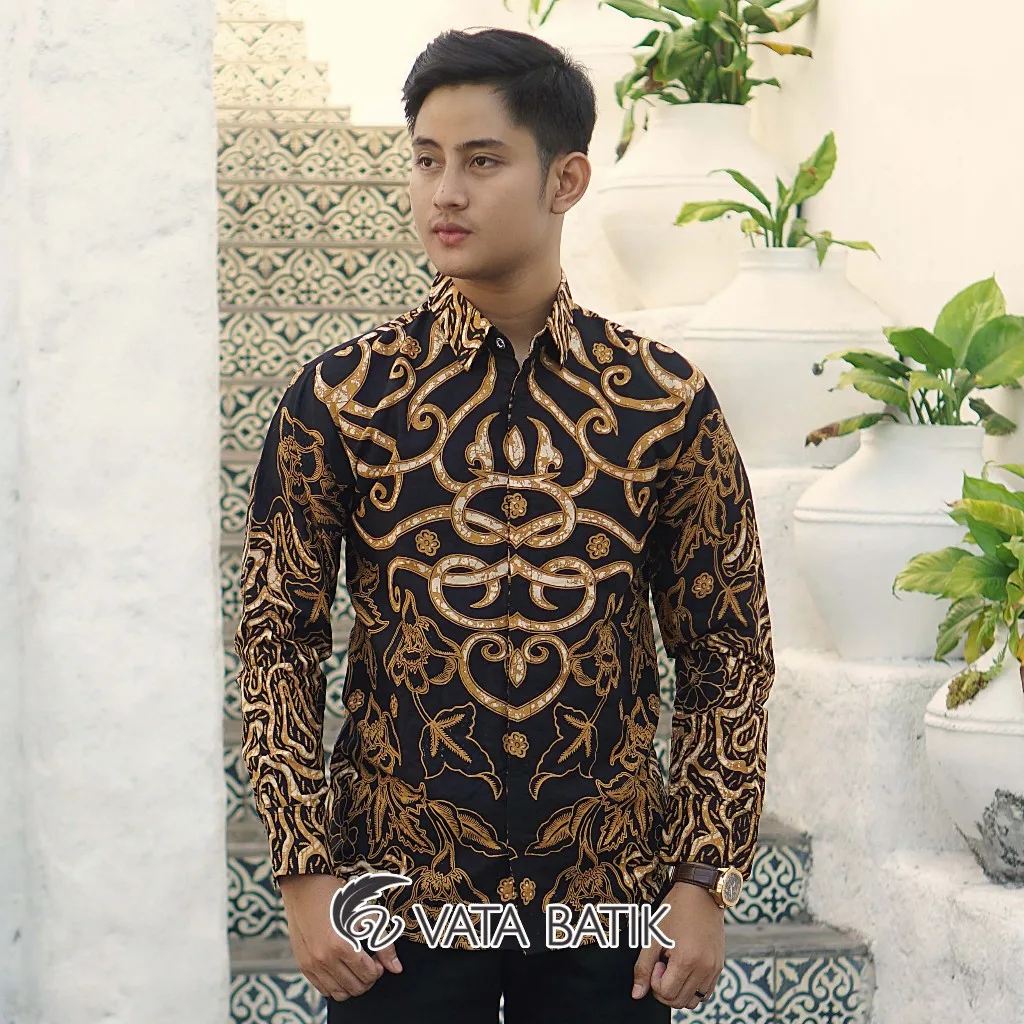 Foto 4 Kemeja Batik Slimfit Premium VATA 22