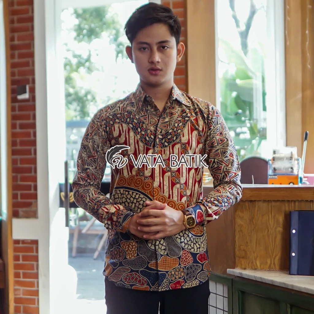 Kemeja Batik Vatabatik Slimfit Premium  VATA06P22N
