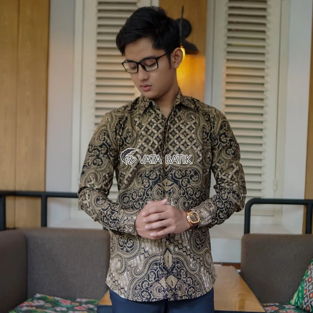 Foto 3 Kemeja Batik Slimfit Premium VATA06P22B