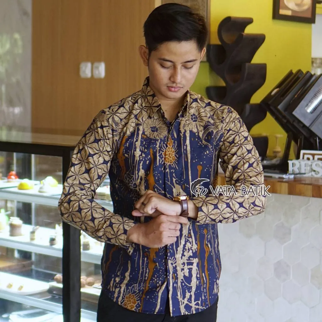 Foto 4 Kemeja Batik Slimfit Premium VATA 04