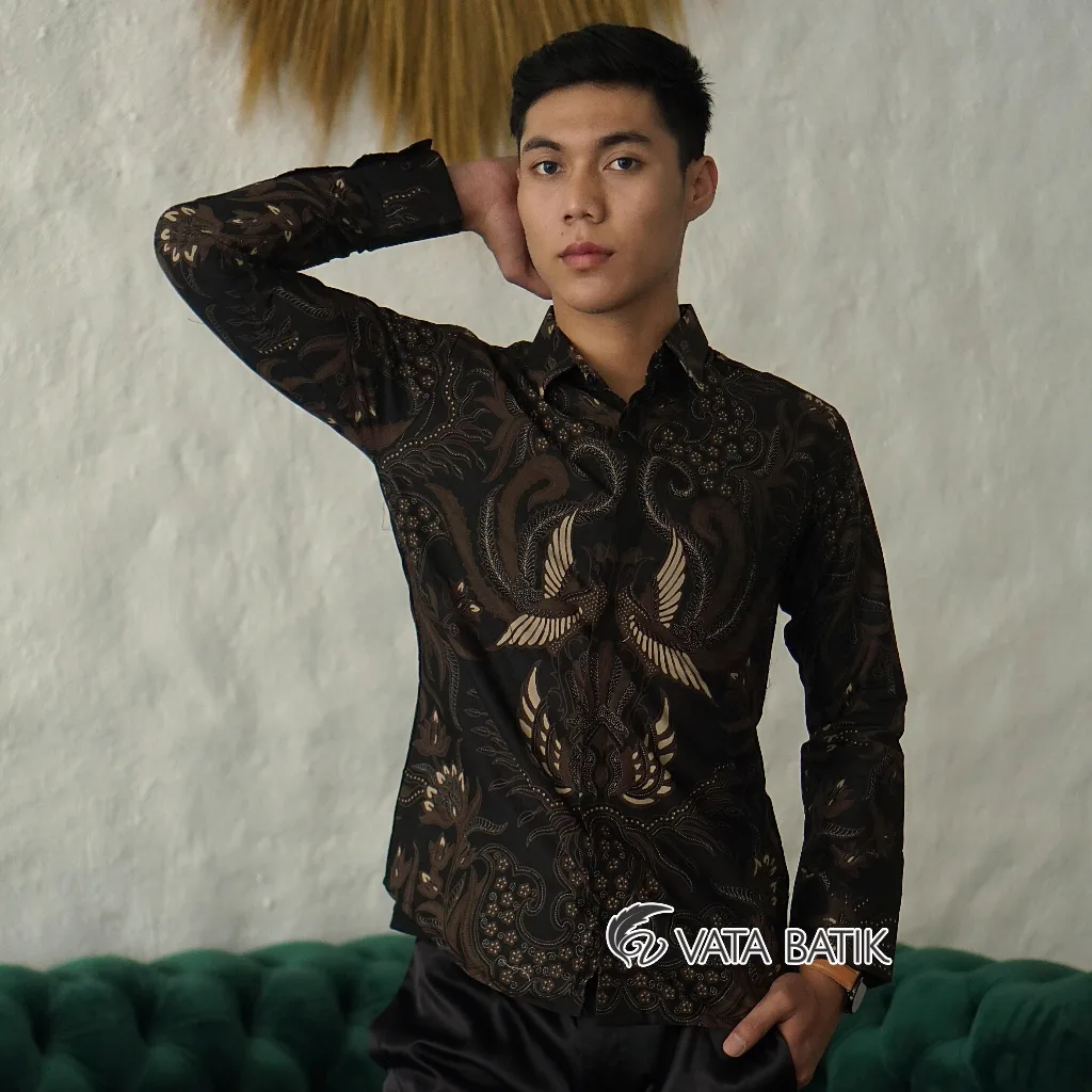 Kemeja Batik Pria Vatabatik Slimfit Premium VATA1122AL