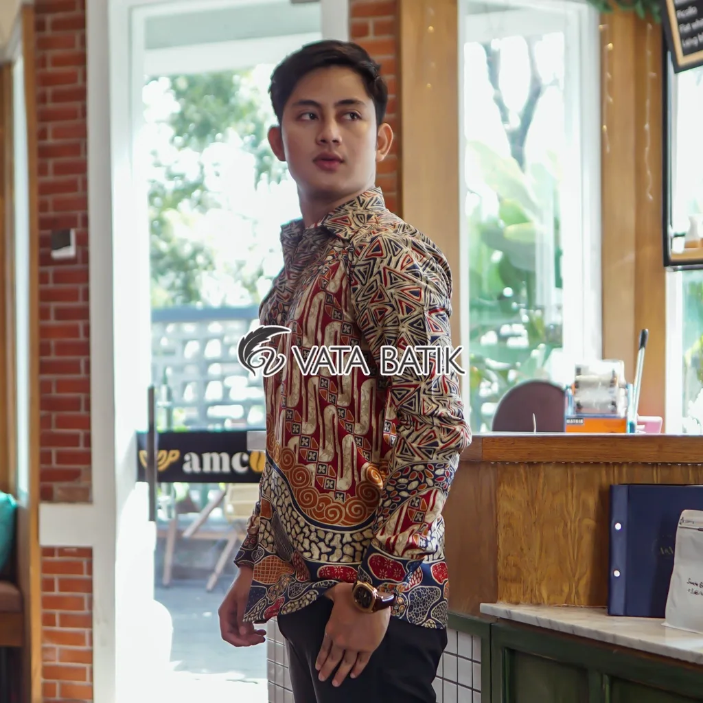 Foto 3 Kemeja Batik Slimfit Premium  VATA06P22N